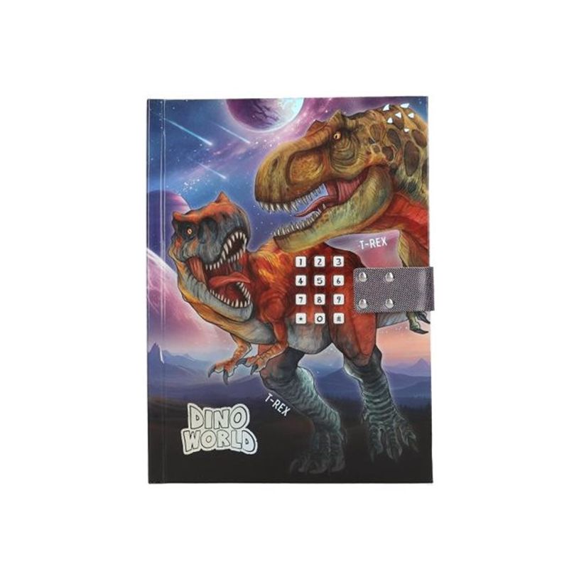 4010070702717-Dino World & Action - Agenda - 155 x 205 mm - 80 pages - doublé - T-rex-P_405249067_1-0