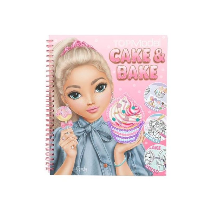 4010070695514-TOPModel Cake & Bake - livre de coloriage / d'activités (relié par spirale)-P_405249070_1-0