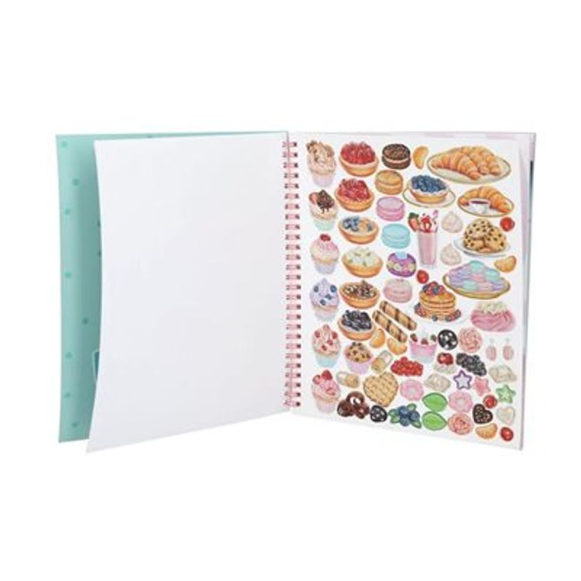 4010070695514-TOPModel Cake & Bake - livre de coloriage / d'activités (relié par spirale)-P_405249070_2-4