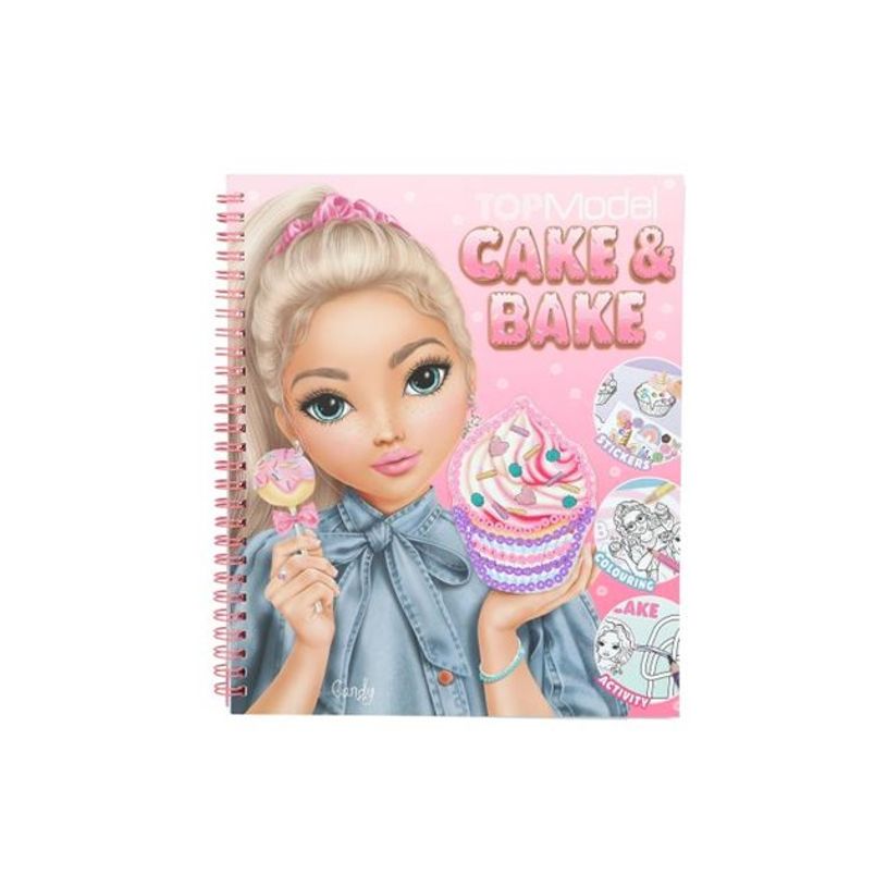 4010070695514-TOPModel Cake & Bake - livre de coloriage / d'activités (relié par spirale)-P_405249070_7-2