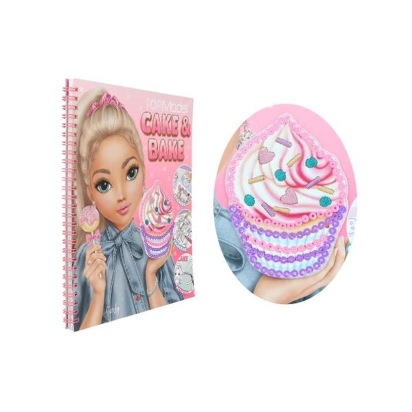 4010070695514-TOPModel Cake & Bake - livre de coloriage / d'activités (relié par spirale)-P_405249070_8-3