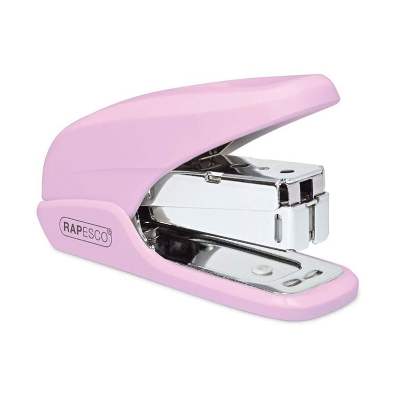 5018505020657-Rapesco Less Effort X5-Mini - Agrafeuse - 20 feuilles - 24/6, 26/6 - rose bonbon-P_405249455_1-0