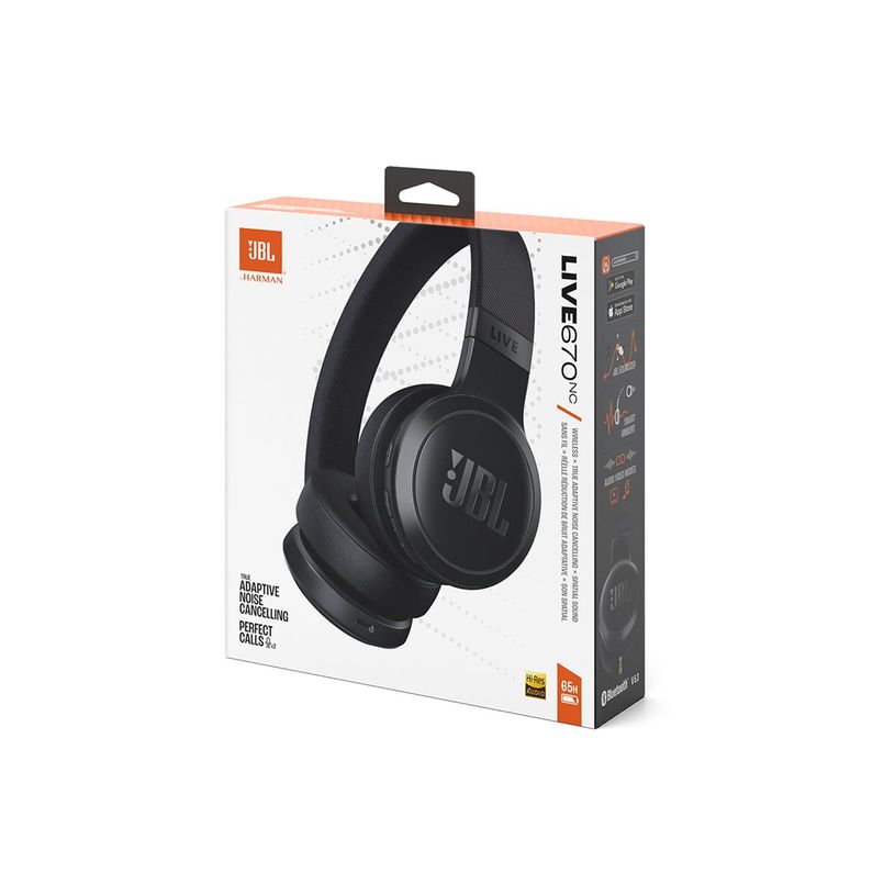 1200130004735-JBL LIVE 670NC - Écouteurs avec micro - circum-aural - Bluetooth - sans fil, filaire - Suppresseur de -P_405249533_2-11