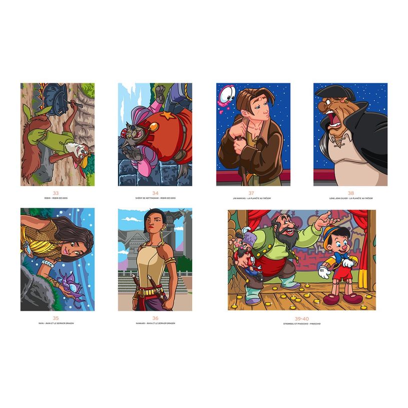 9782017285991-Héros & Méchants, la battle - Coloriages mystères Disney - livre à colorier-P_405249636_3-2