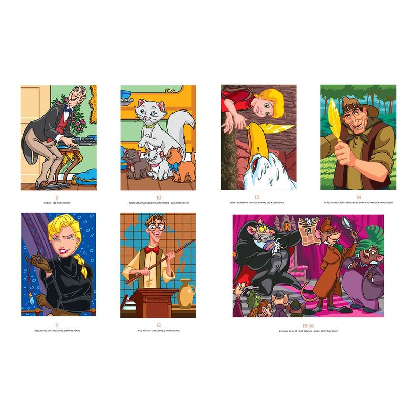 9782017285991-Héros & Méchants, la battle - Coloriages mystères Disney - livre à colorier-P_405249636_4-3