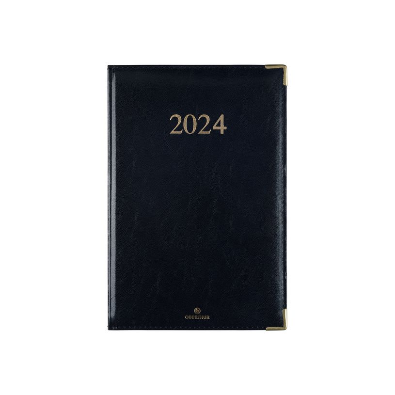 3664447206332-Oberthur Kiev - Agenda - semainier - 90 x 165 mm - noir-P_405249683_1-0