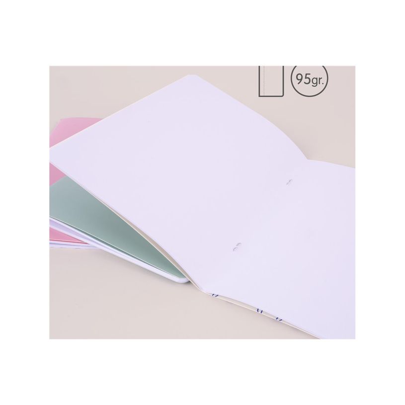 8411574112624-Milan 460 Since 1918 - Cuaderno - grapado - A5 (148 x 210 mm) - 24 hojas / 48 páginas - l-P_405249742_4-3