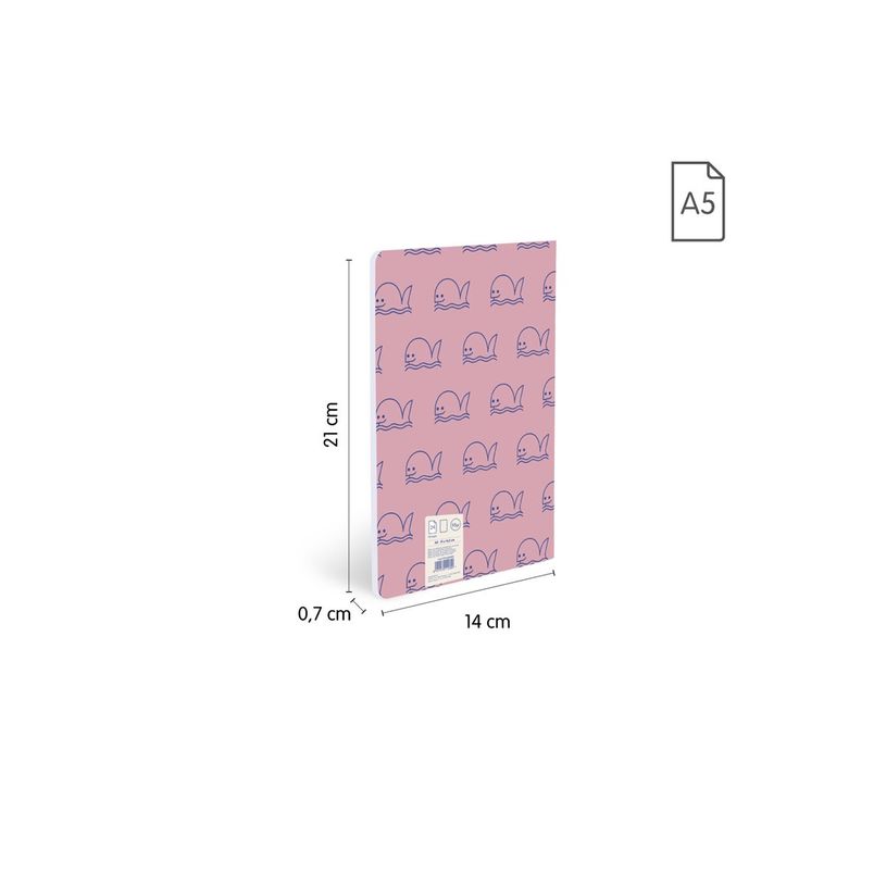 8411574112600-Milan 460 Since 1918 - Cuaderno - grapado - A5 (148 x 210 mm) - 24 hojas / 48 páginas - l-P_405249744_2-5
