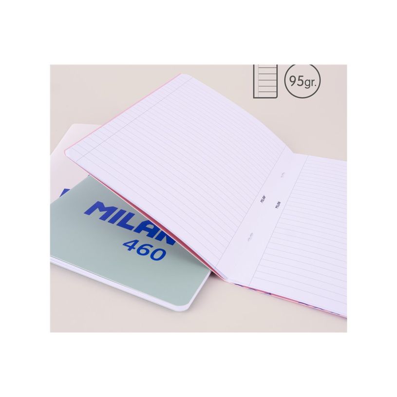 8411574112570-Milan 460 Since 1918 - Cuaderno - grapado - A5 (148 x 210 mm) - 24 hojas / 48 páginas - a ra-P_405249747_5-3