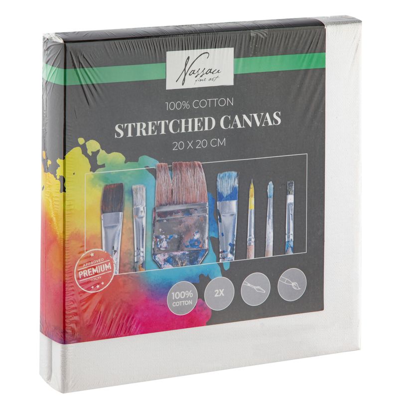 8720039382589-Lot de 2 toiles 20x20cm 100% cotton--0