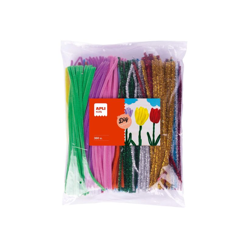 8410782181538-APLI kids - Chenilles - Maxi - 7 mm x 30 cm - différentes couuleurs-P_405250452_1-0