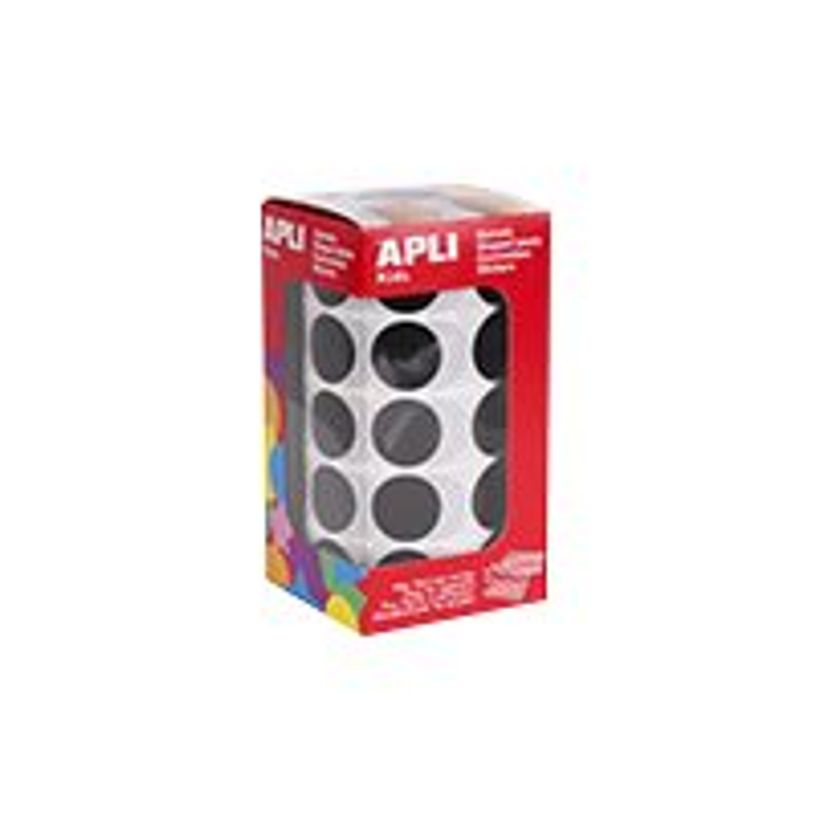 8410782114925-APLI kids - Adhésif décoratif - cercle - 2 cm de diamètre - noir-P_405250459_1-2