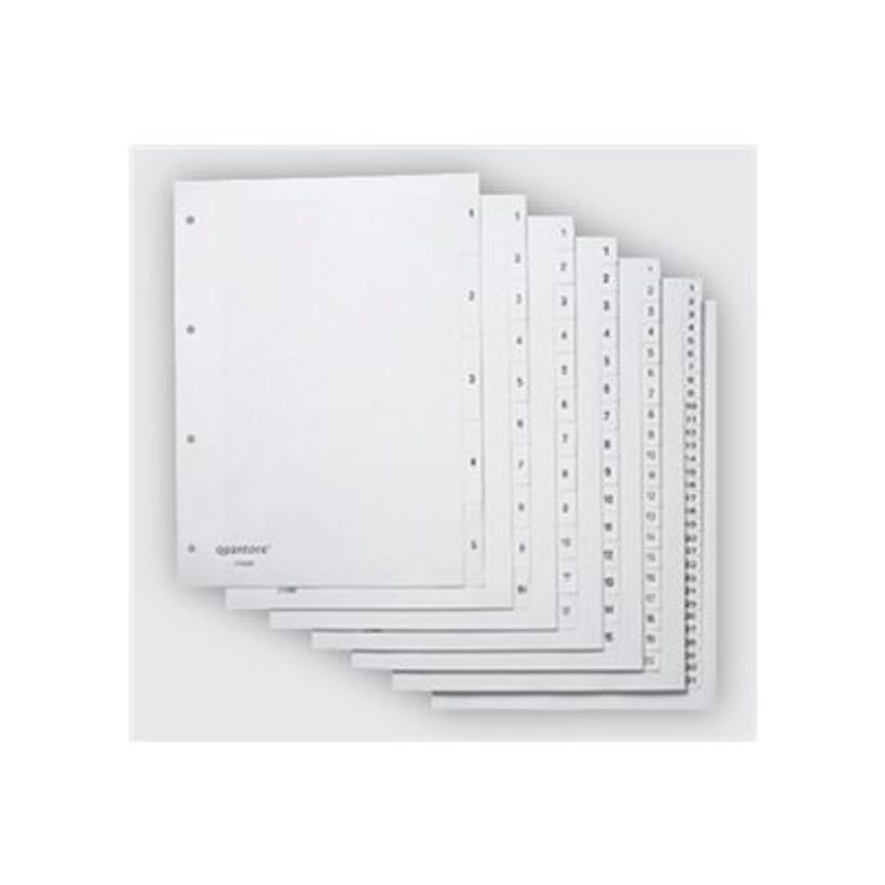 8712453039941-Quantore - Intercalaire - 12 positions - pré-imprimé : 1-12 - A4 (210 x 297 mm) - à ong-P_405250839_1-0