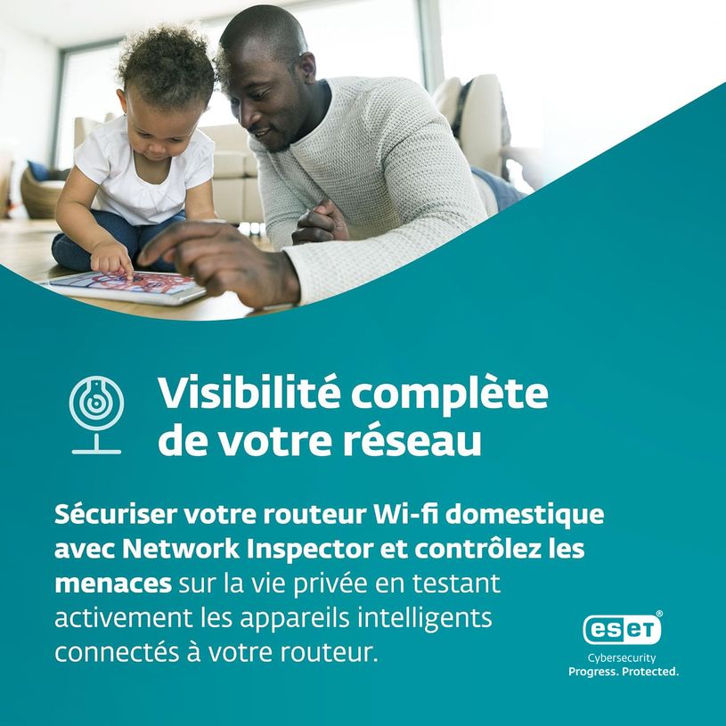 0404052512328-ESET HOME Security Essential - Licence d'abonnement - 2 ans - 2 appareils - Win, Mac, Android, iOS--3