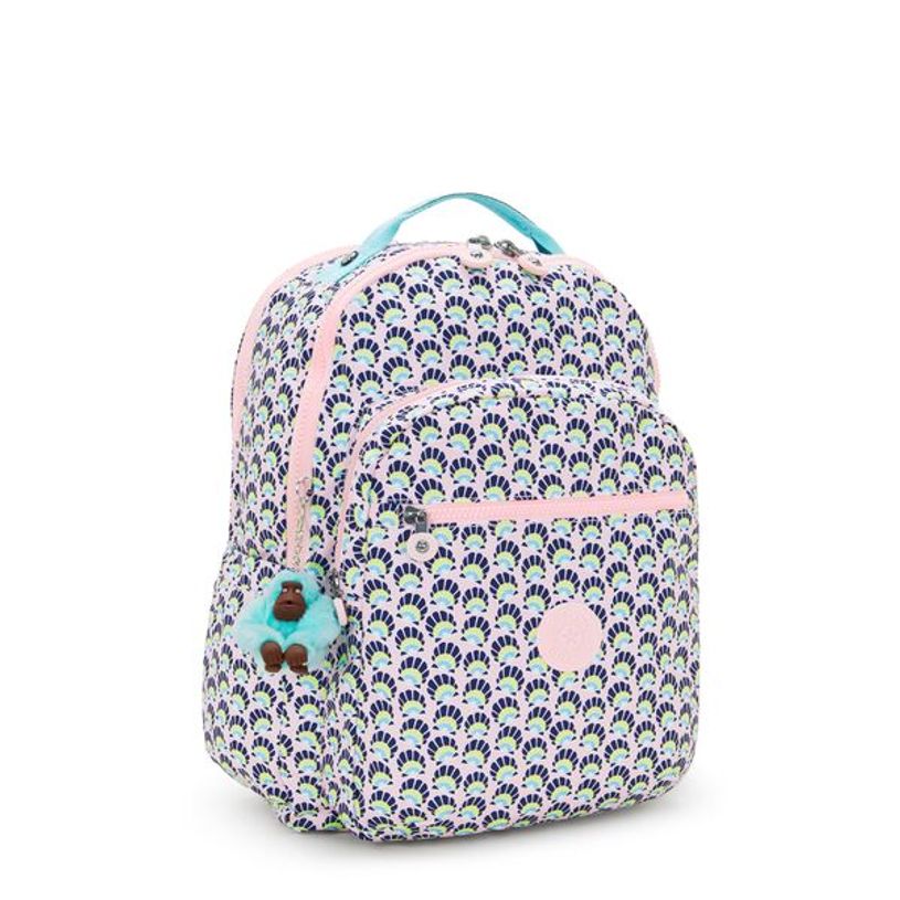 198265196986-Kipling SEOUL LAP - Sac à dos - Geo Shell--1
