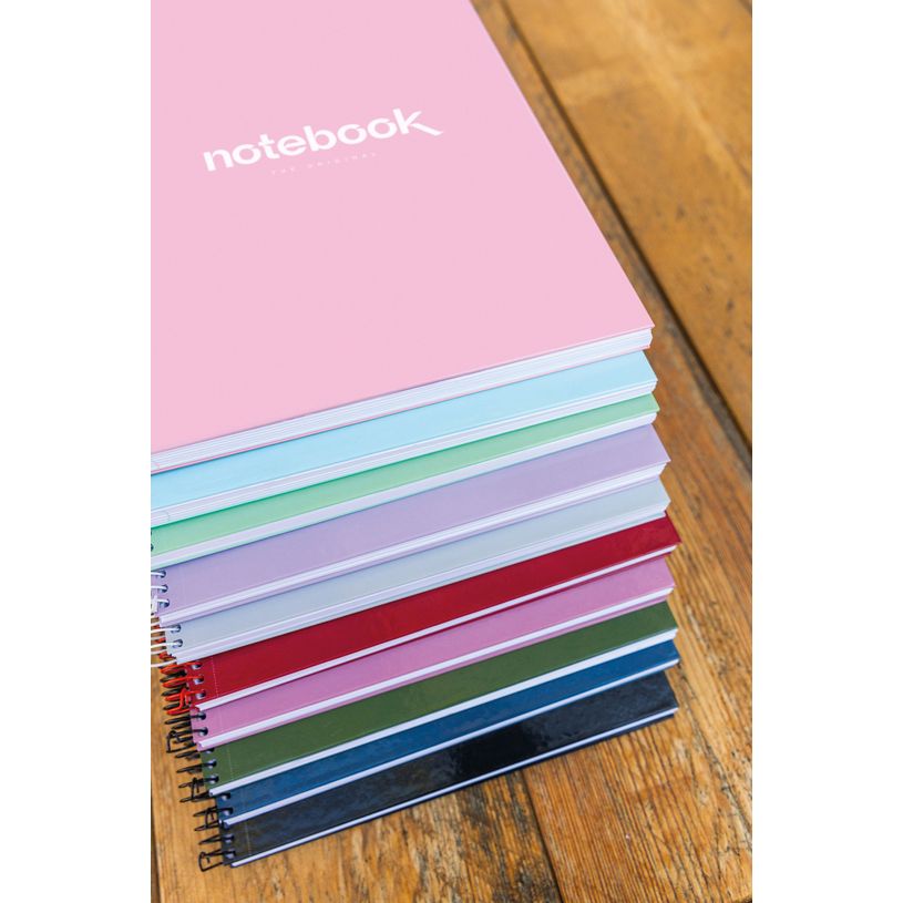 8422593466735-Miquelrius Notebook Emotions - Cahier à spirale - A5 - 80 feuilles - petits carreaux (5x5 mm) - bleu c--5