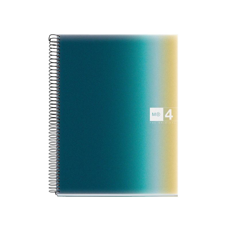 8422593042618-Miquelrius Notebook design Aurora - Cahier à spirale - A5 - 120 feuilles - ligné - iceland--0