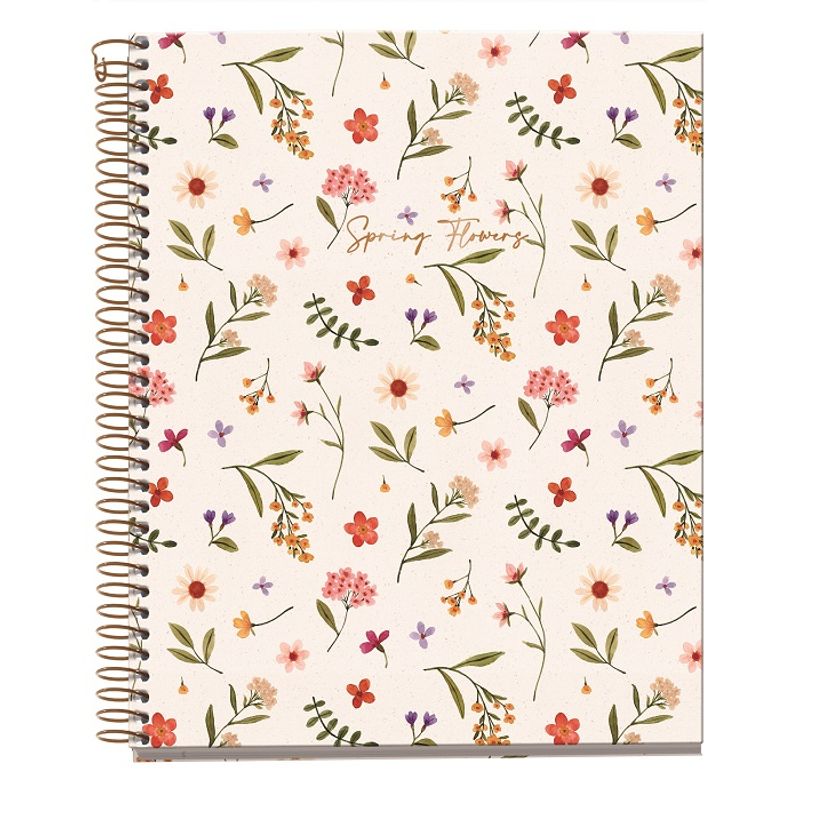 8422593469385-Miquelrius Notebook design Lifestyle - Cahier à spirale - A5 - 100 feuilles - petits carreaux (5x5 mm)--0