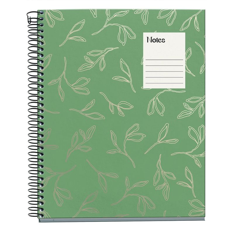 8422593040553-Miquelrius Notebook design Lifestyle - Cahier à spirale - A5 - 100 feuilles - petits carreaux (5x5 mm)--0