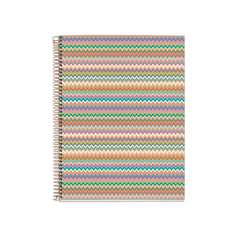 8422593041857-Miquelrius Notebook design Lifestyle - Cahier à spirale - A5 - 100 feuilles - petits carreaux (5x5 mm) ---0