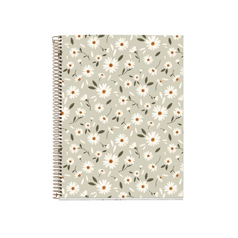 8422593469323-Miquelrius Notebook design Lifestyle - Cahier à spirale - A4 - 100 feuilles - petits carreaux (5x5 mm)--0