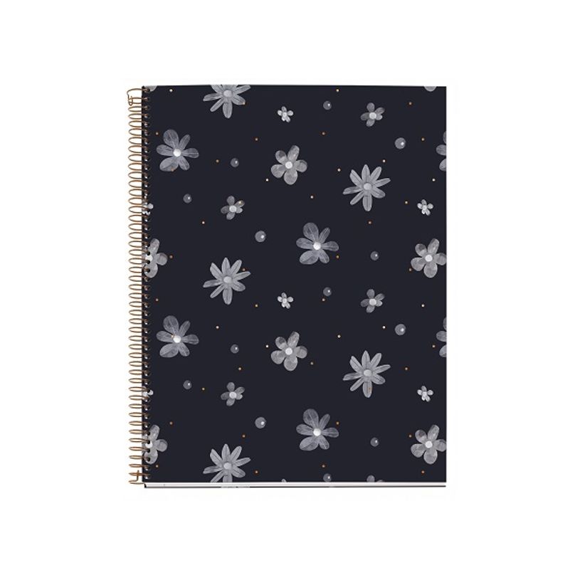 8422593469149-Miquelrius Notebook design Lifestyle - Cahier à spirale - A4 - 100 feuilles - petits carreaux (5x5 mm)--0