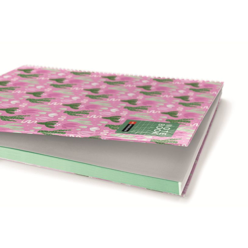 8422593043868-Miquelrius Notebook design Natura - Cahier à spirale - A5 - 80 feuilles - petits carreaux (5x5 mm) - v--4