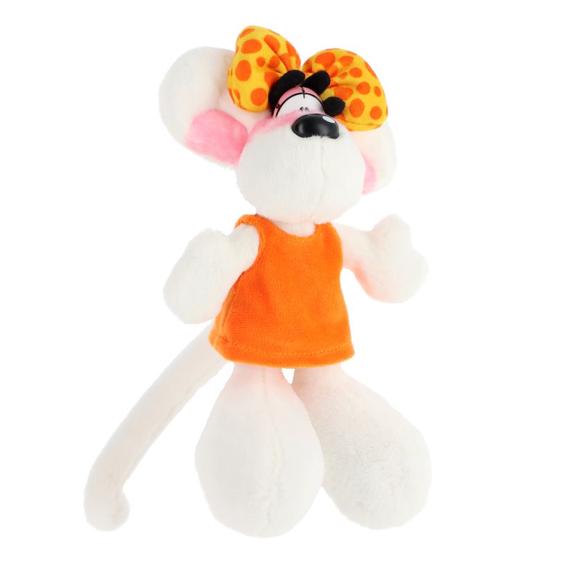 5027148040212-Peluche Diddlina en robe orange 20cm--3