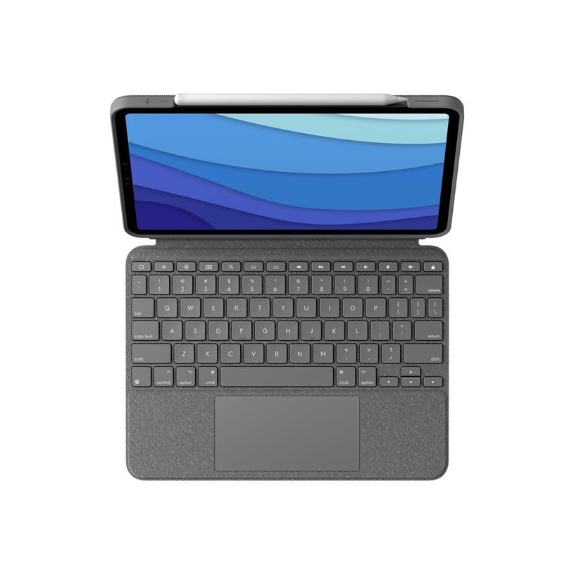 5099206095717-Logitech - Combo touch pour iPad Pro 12.9" (5e/6e génération) - gris oxford-P_405251134_9-1
