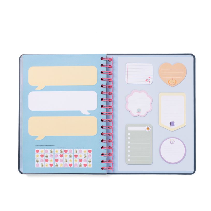 8445641063397-Mr. Wonderful Wonder - Agenda - 2025-2026 - vue semaine - reliure à anneaux métalliques - 160 pages - catalan - Grands plan-P_405251360_4-3