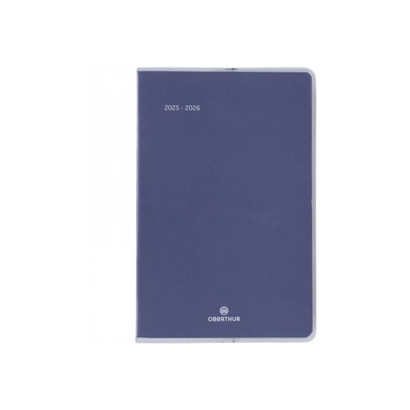 3664447200415-Oberthur Colorside - Agenda - 2025 - 2026 - semainier - mini - 100 x 150 mm - bleu marine -P_405251525_1-0