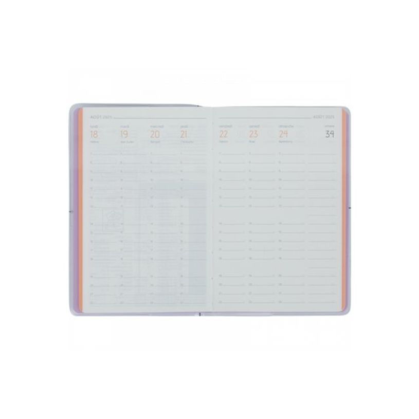 3664447200415-Oberthur Colorside - Agenda - 2025 - 2026 - semainier - mini - 100 x 150 mm - bleu marine -P_405251525_2-1