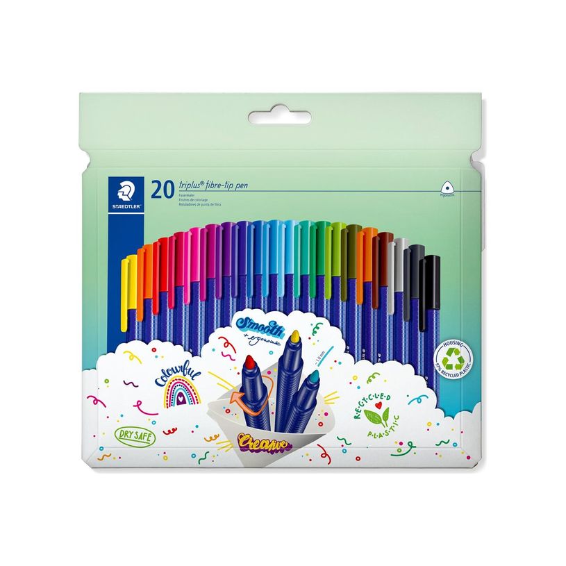 4007817164594-STAEDTLER triplus color 323 - Feutre - non permanent - couleurs assorties - encre à l'eau-P_405251781_1-0