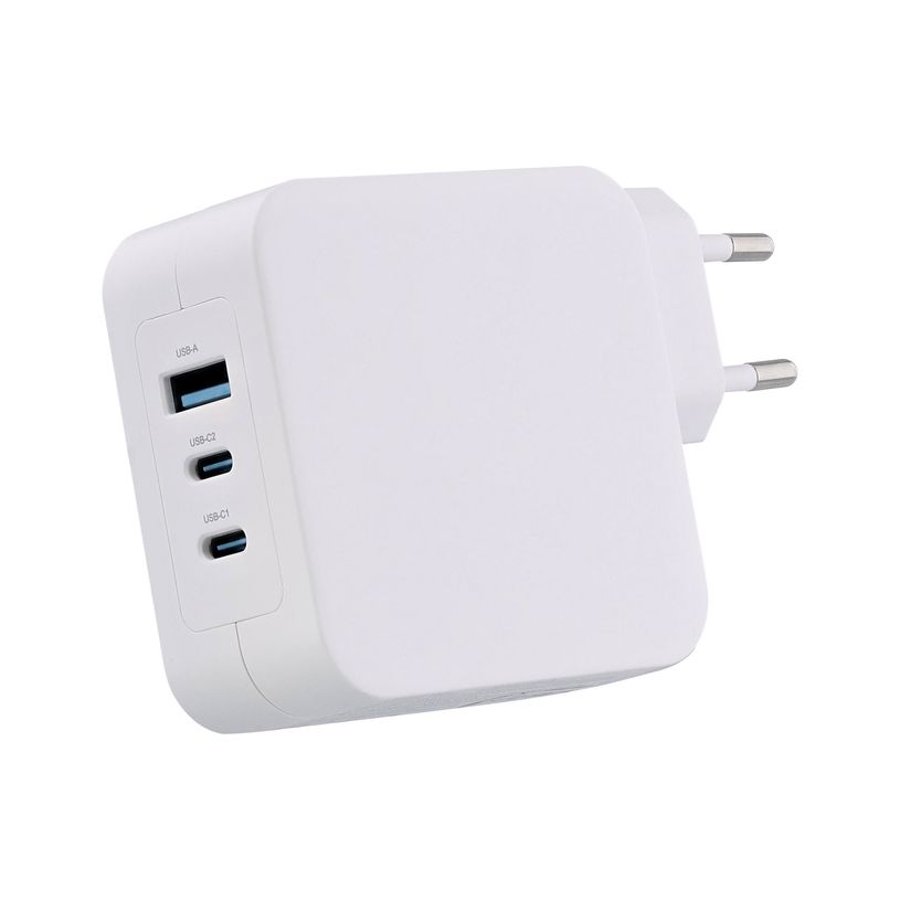 3303170115619-T'nB - Chargeur secteur - 2 connecteurs de sortie (24 pin USB-C, USB type A) - blanc-P_405251788_4-0