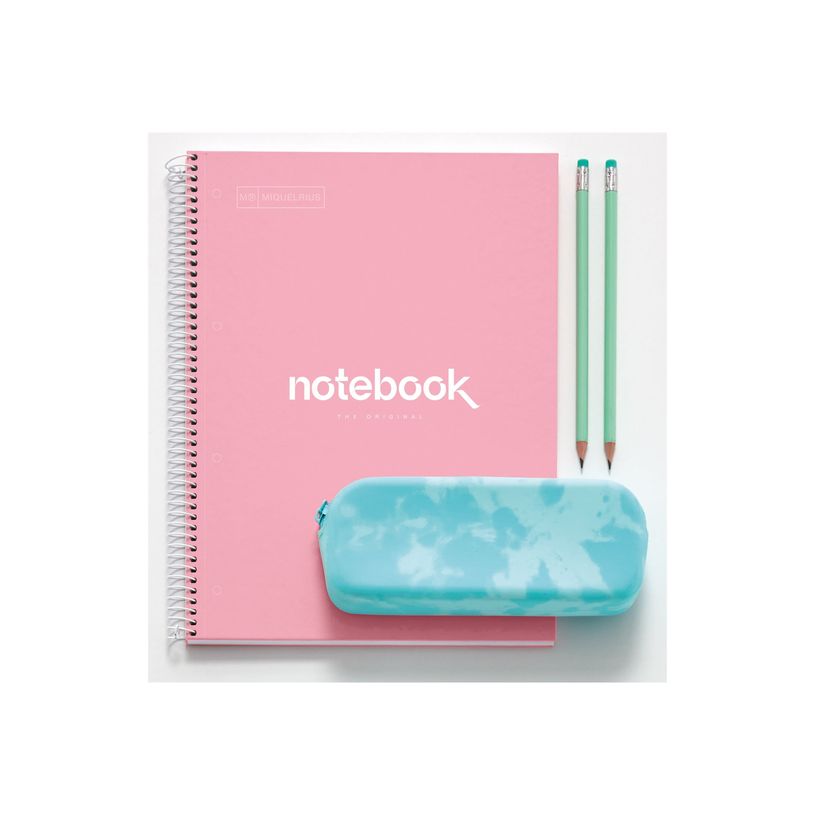 8422593466766-Miquelrius Notebook Emotions - Cahier à spirale - A5 - 80 feuilles - petits carreaux (5x5-P_405251869_1-9