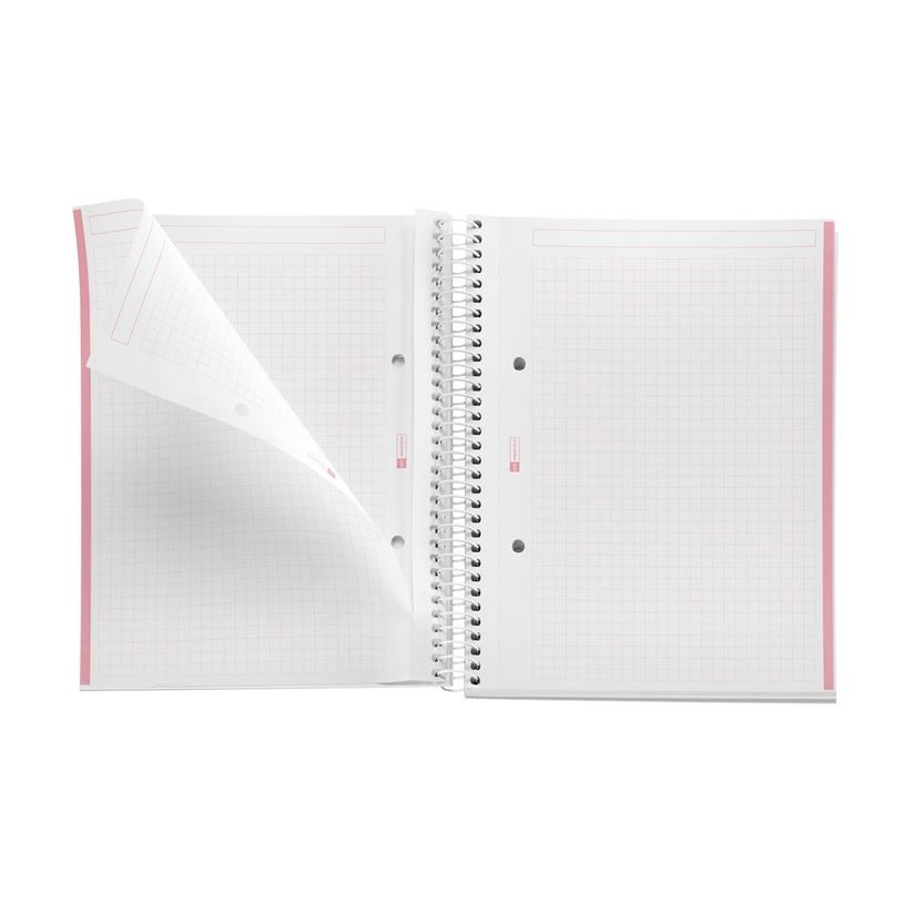 8422593466766-Miquelrius Notebook Emotions - Cahier à spirale - A5 - 80 feuilles - petits carreaux (5x5-P_405251869_3-8