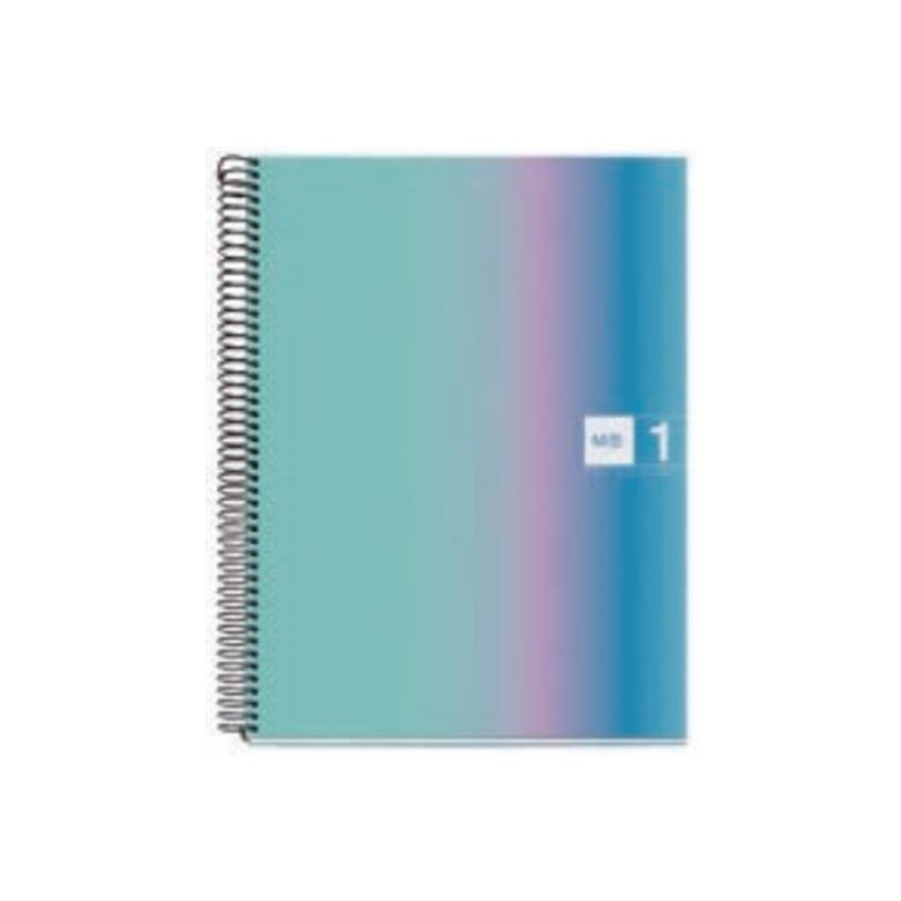 8422593040669-Miquelrius Notebook design Aurora - Cahier à spirale - A5 - 80 feuilles - petits carreaux-P_405251871_1-7