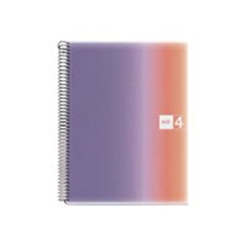 8422593042601-Miquelrius Aurora - Cahier à spirale - A4 (210 x 297 mm) - 120 feuilles - ligné-P_405251879_1-0