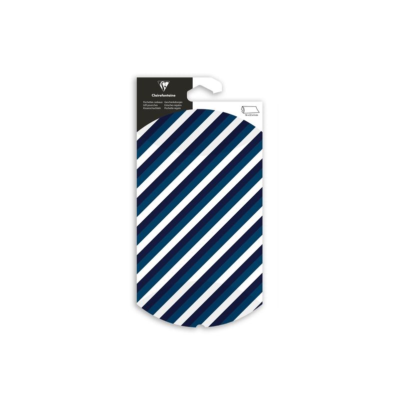 3663619207436-Clairefontaine - Pochette cadeau - 16 x 22 x 6 cm - bleu-P_405251912_2-4