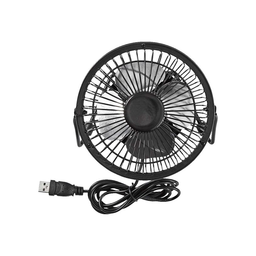 5412810291038-Nedis - Mini ventilateur de table - 10 cm - 1 vitesse - alimentation USB  - noir-P_405251990_2-0