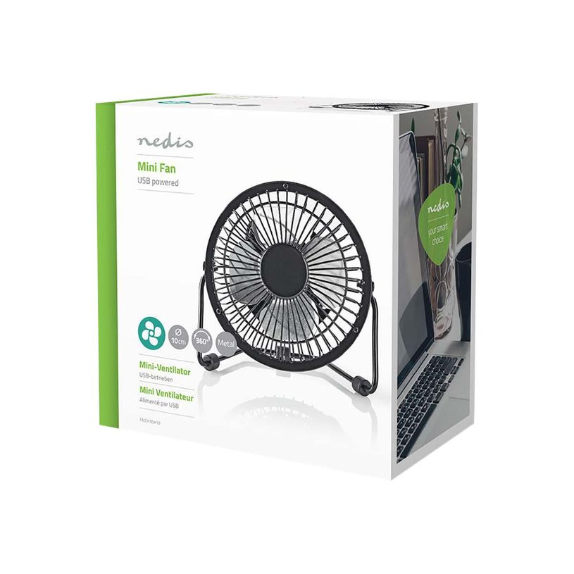 5412810291038-Nedis - Mini ventilateur de table - 10 cm - 1 vitesse - alimentation USB  - noir-P_405251990_6-5