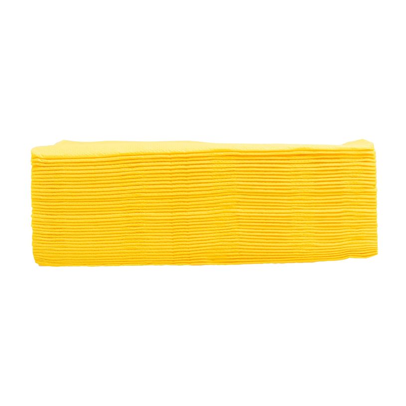 3281516220244-Pronappe - Serviette - Taille 20 x 20 cm - jetable - jaune (pack de 50)-P_405251996_6-1