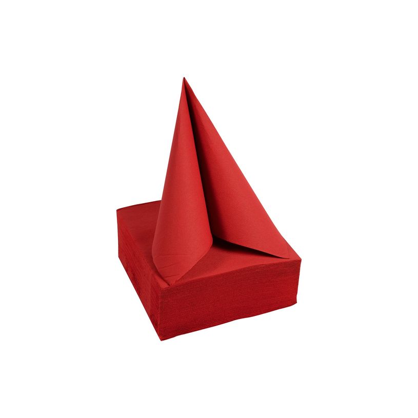 3281516220091-Pronappe - Servilleta - Tamaño 20 x 20 cm - desechable - rojo (paquete de 50)-P_405251997_4-5