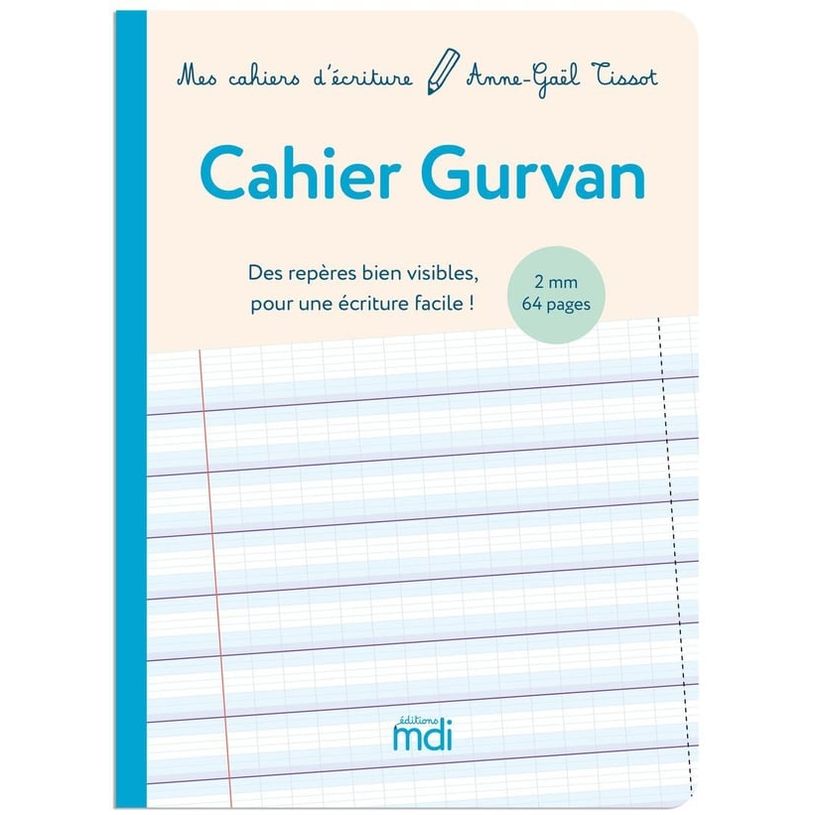 9782223114177-MDI mes cahiers d'écriture - cahier Gurvan 2 mm--0