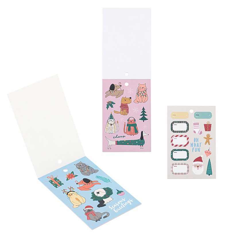 3135253224990-Carnet de stickers Noël - 72 stickers - Viquel--0