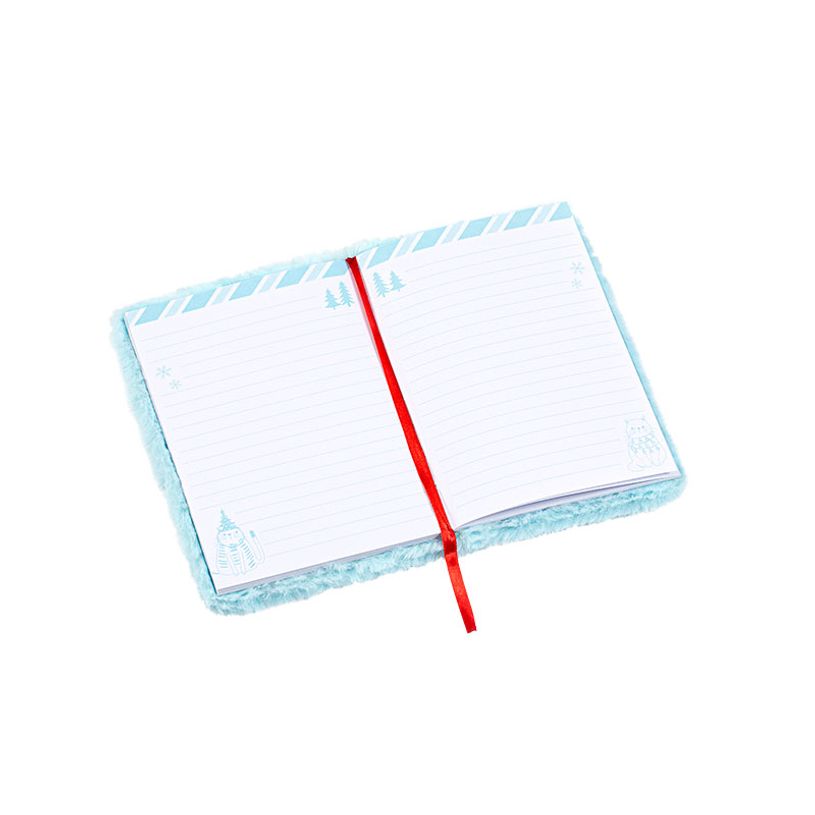 3135252754993-Carnet peluche Noël - 128 pages - couleurs assorties - Viquel--2