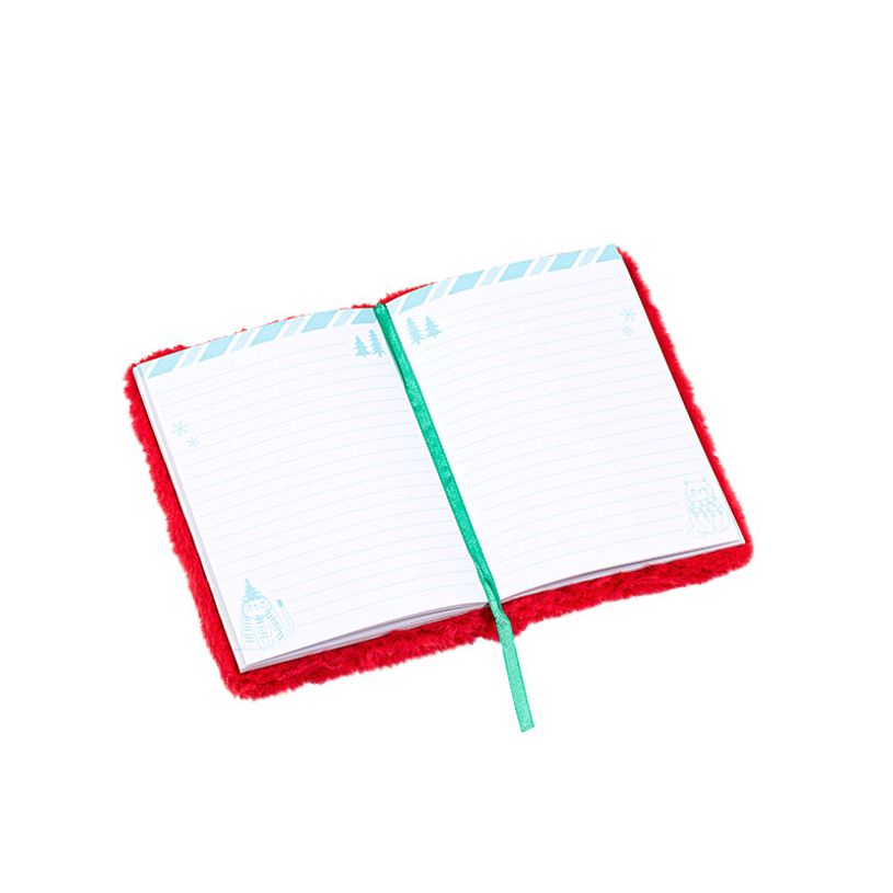 3135252754993-Carnet peluche Noël - 128 pages - couleurs assorties - Viquel--3