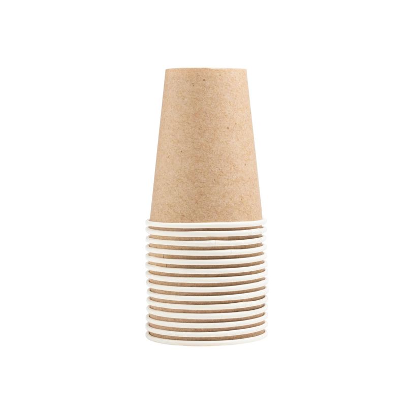 3281510891099-Pronappe - Tasse - Taille 7 cm diameter - 200 ml - jetable - kraft (pack de 15)-P_405252004_1-0