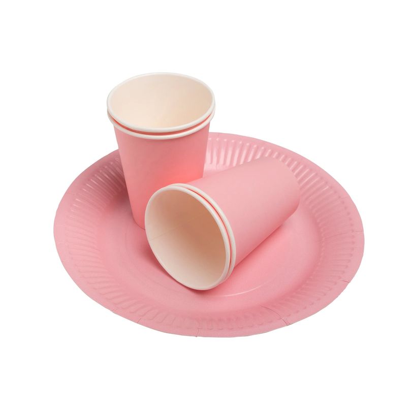 3281510891143-Pronappe - Tasse - Taille 7 cm diameter - 200 ml - jetable - rose (pack de 15)-P_405252008_8-7
