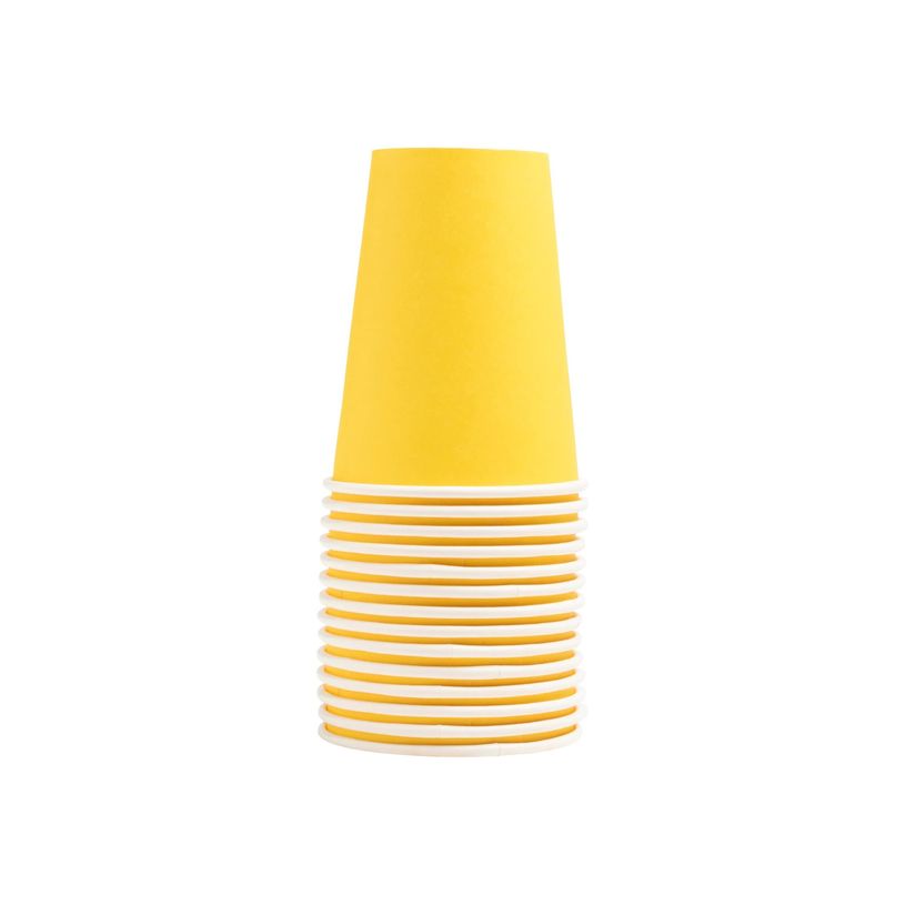 3281510891198-Pronappe - Tasse - Taille 7 cm diameter - 200 ml - jetable - jaune (pack de 15)-P_405252010_1-0